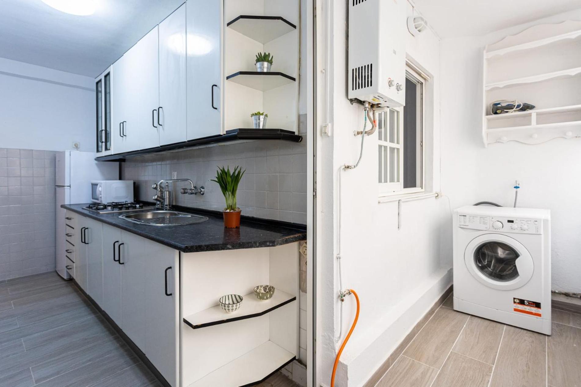 Apartmán " El Rebalaje"Playa 550M-Centro 1'8Km-Parking Màlaga Exteriér fotografie